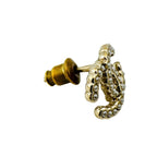 Chanel One Side Only CC Logo Earrings — view 4