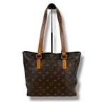 Louis Vuitton Cabas Piano Tote Monogram Lambskin Brown Shoulder — view 3
