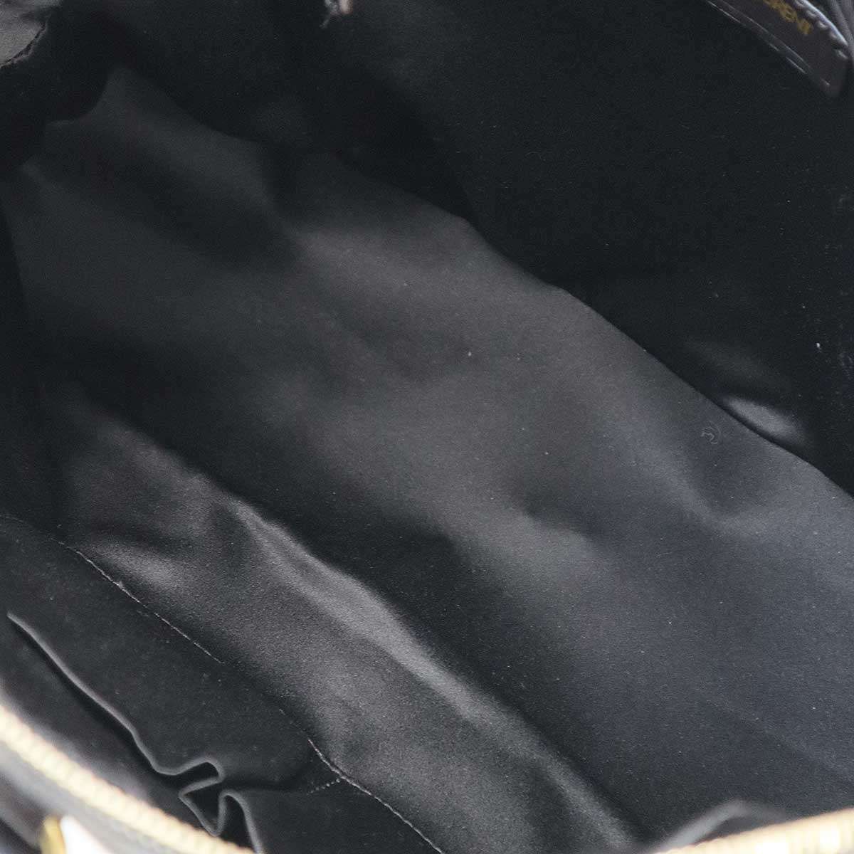 Saint Laurent Yves Midi Leather Handbag Brown — view 6