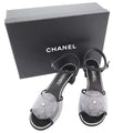Chanel tola Heel Black