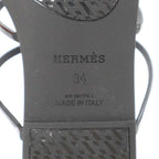 Hermes Mykonos Sandals koof Black — view 6
