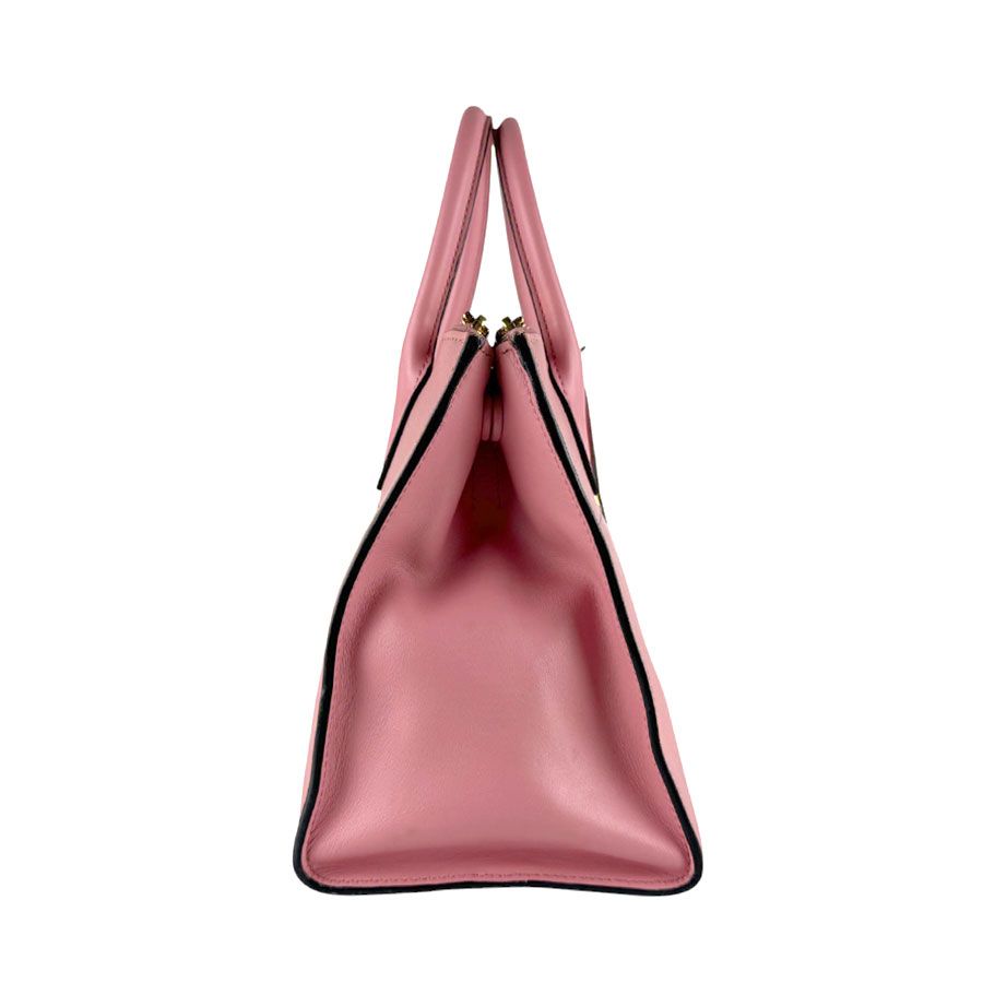 Prada Handbag Saffiano Leather Tote Pink — view 2