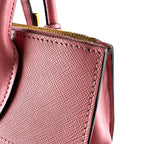 Prada Handbag Saffiano Leather Tote Pink — view 7