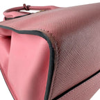 Prada Handbag Saffiano Leather Tote Pink — view 8
