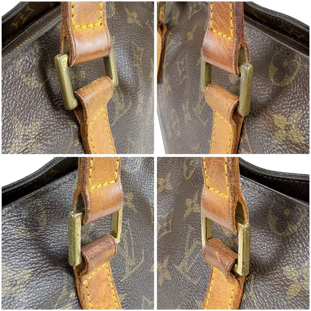 Louis Vuitton Cabas Piano Tote Monogram Lambskin Brown Shoulder — view 8