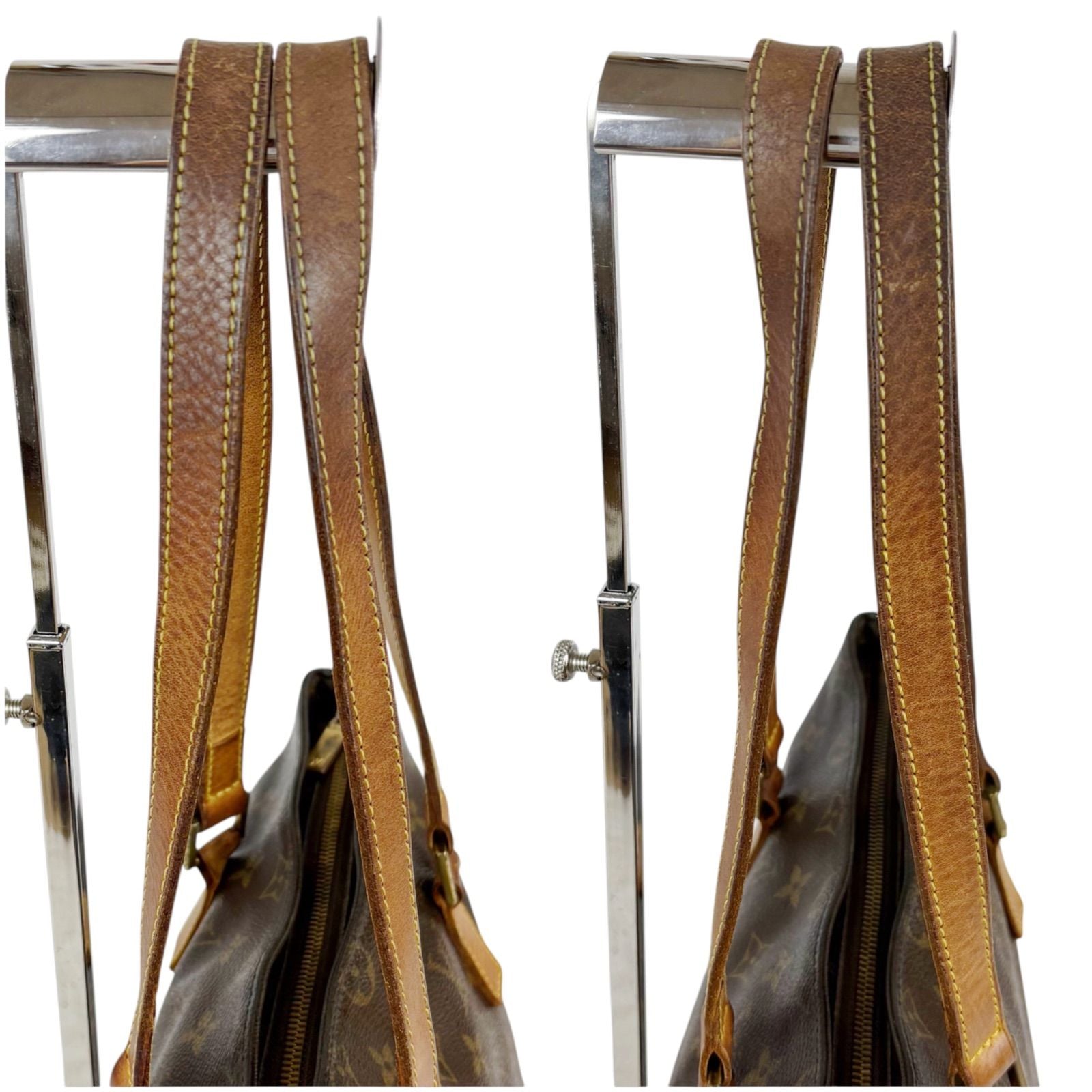 Louis Vuitton Cabas Piano Tote Monogram Lambskin Brown Shoulder — view 7