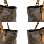 Louis Vuitton Cabas Piano Tote Monogram Lambskin Brown Shoulder — view 5