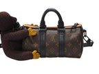 Louis Vuitton Monogram LV Friend Keepall XS Monkey 2-Way Brown — view 3