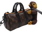 Louis Vuitton Monogram LV Friend Keepall XS Monkey 2-Way Brown — view 4