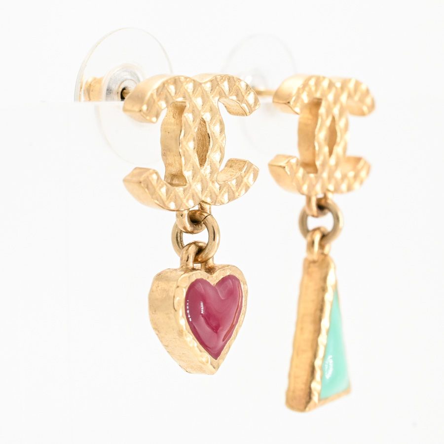 Chanel Earrings Gold — view 3