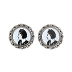 Chanel Earrings Mademoiselle Gray