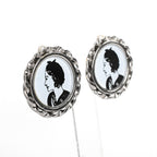 Chanel Earrings Mademoiselle Gray — view 2