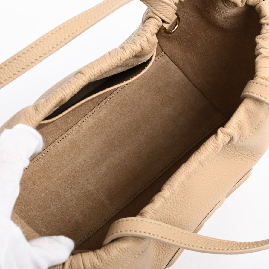 Celine Shoulder Bag Cuir Triomphe Small Lucky Drawstring — view 4