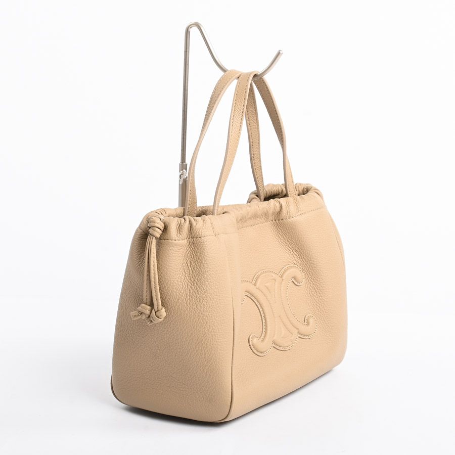 Celine Shoulder Bag Cuir Triomphe Small Lucky Drawstring — view 2
