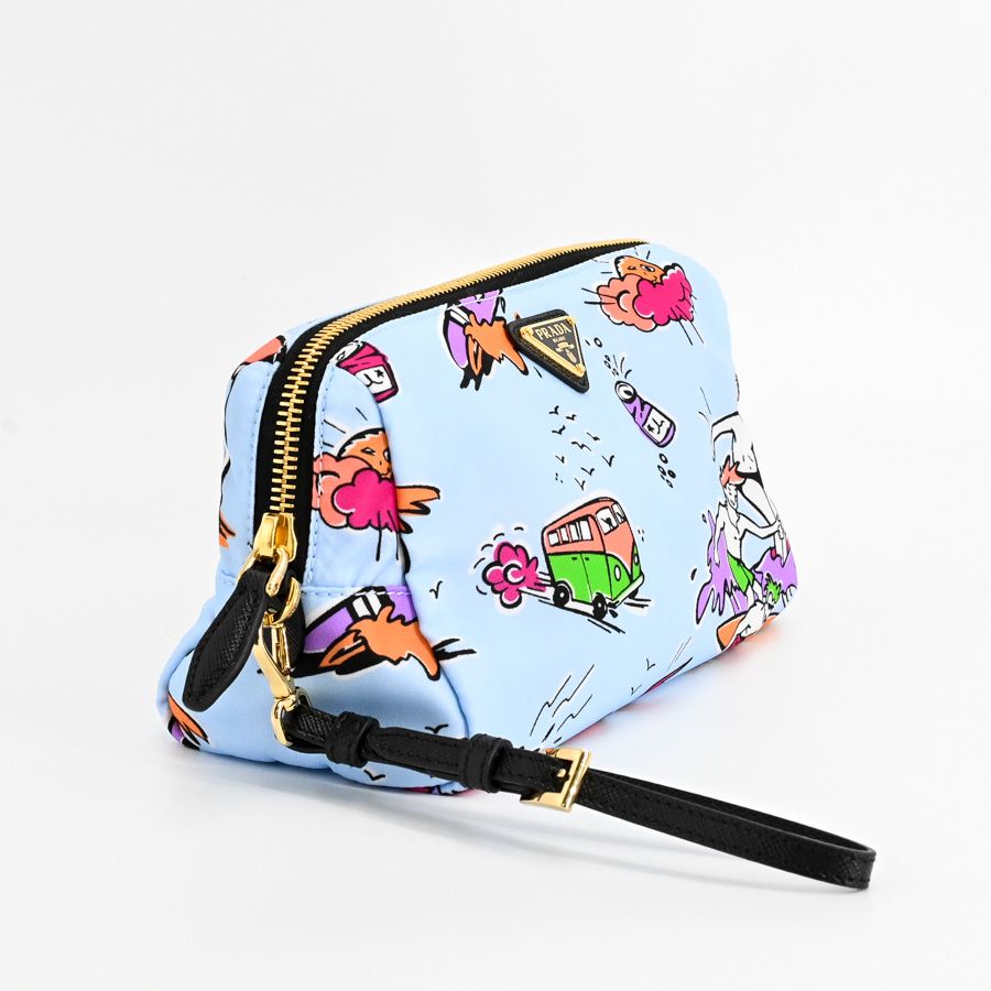 Prada Pouch Cosmetic Blue — view 2