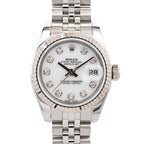 Rolex Watch Datejust White Gold