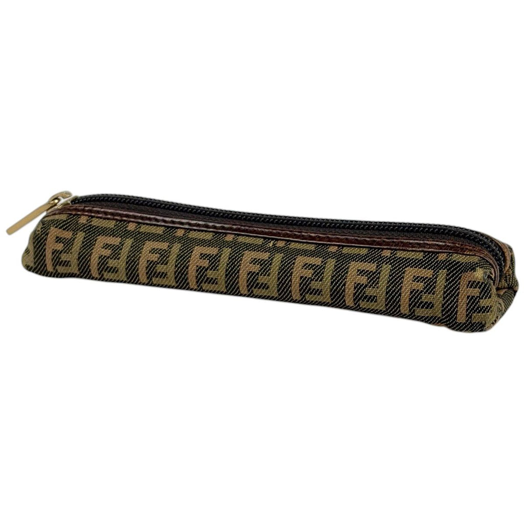 Fendi of Pouch KeAccessory Case Anine pouch Canvas Brown
