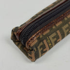 Fendi of Pouch KeAccessory Case Anine pouch Canvas Brown — view 3