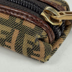 Fendi of Pouch KeAccessory Case Anine pouch Canvas Brown — view 4