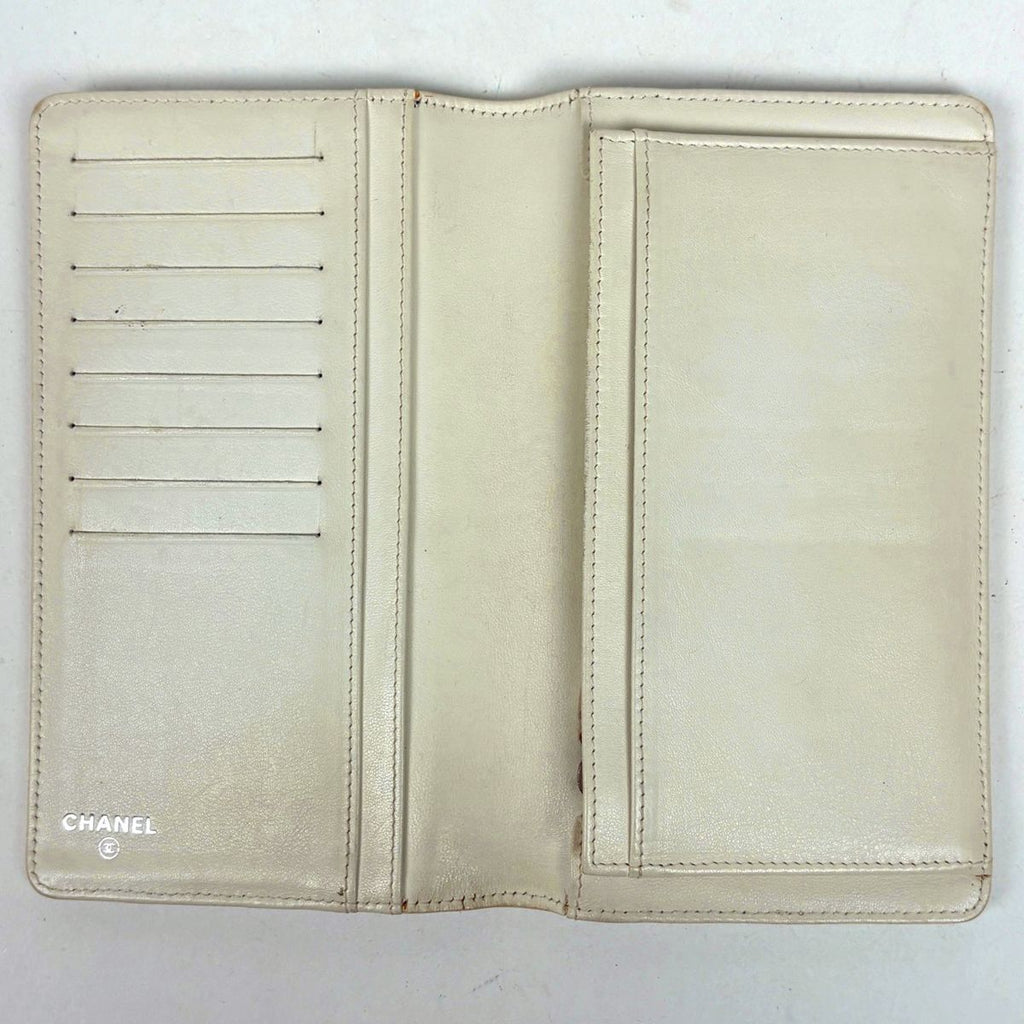 Chanel Kob Wallet CC Logo Leather Black — view 9
