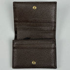 Gucci GG reto Double Sherry Line Wallet Brown — view 6