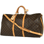 Louis Vuitton Keepall Bandouliere 60 Monogram Brown