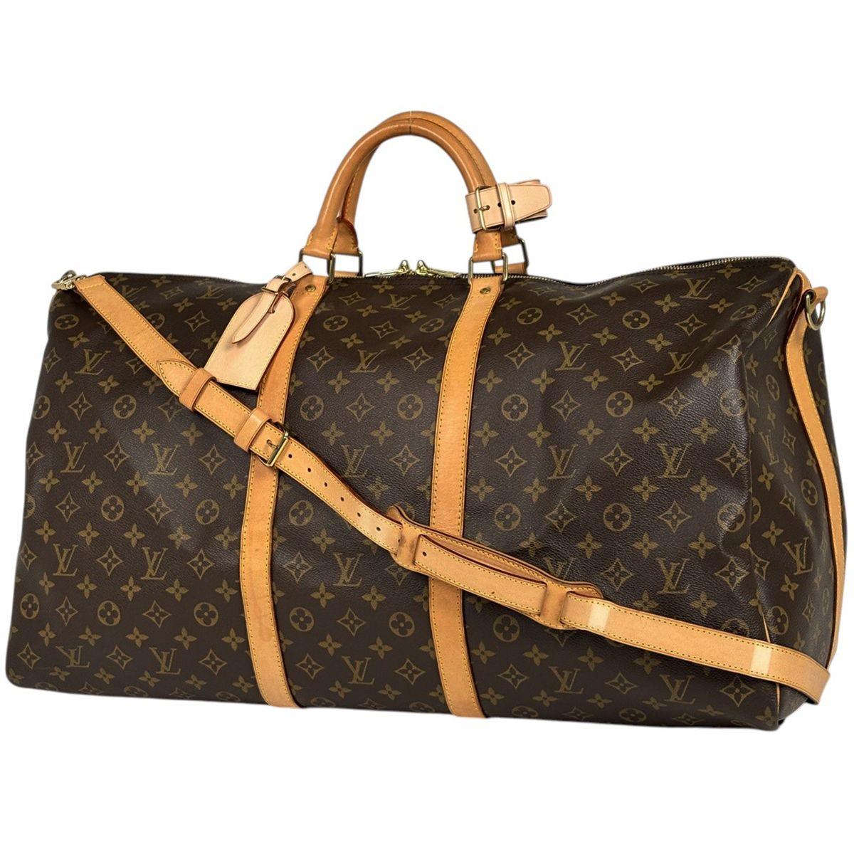 Louis Vuitton Keepall Bandouliere 60 Monogram Brown