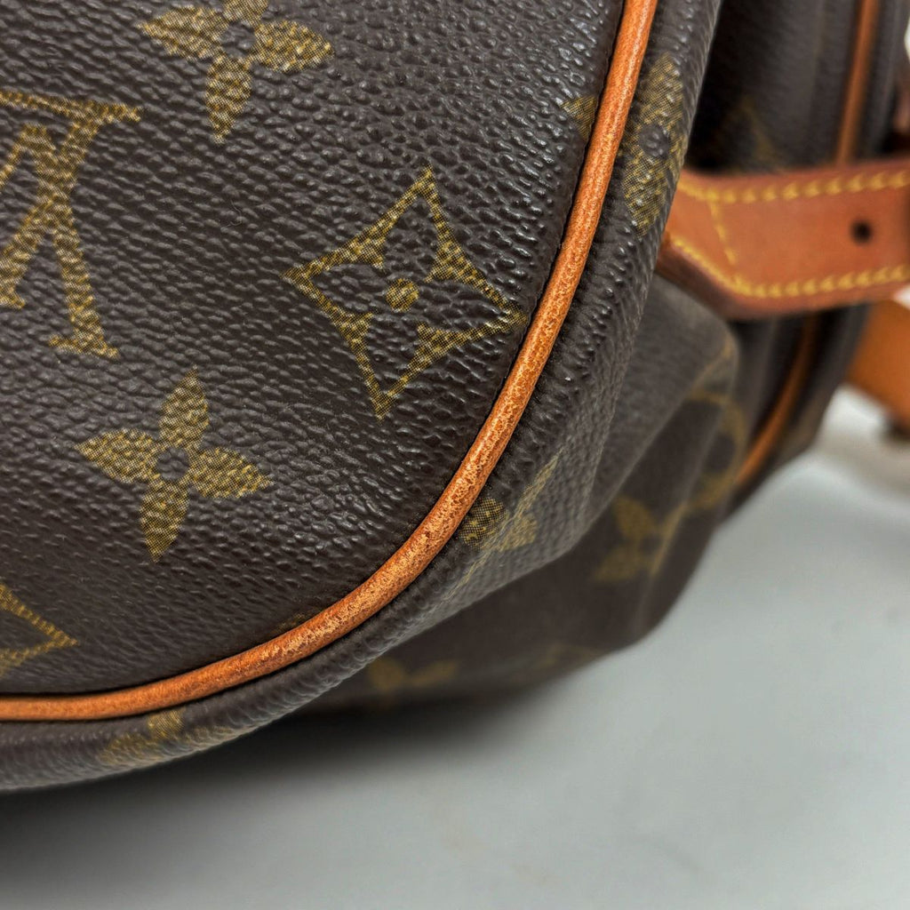 Louis Vuitton Saumur 35 Crossbody Shoulder Bag Monogram Brown — view 3