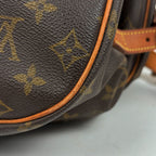 Louis Vuitton Saumur 35 Crossbody Shoulder Bag Monogram Brown — view 3