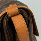 Louis Vuitton Saumur 35 Crossbody Shoulder Bag Monogram Brown — view 6