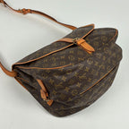 Louis Vuitton Saumur 35 Crossbody Shoulder Bag Monogram Brown — view 2