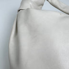 Bottega Veneta Double Ofto Shoulder Bag Leather White — view 6