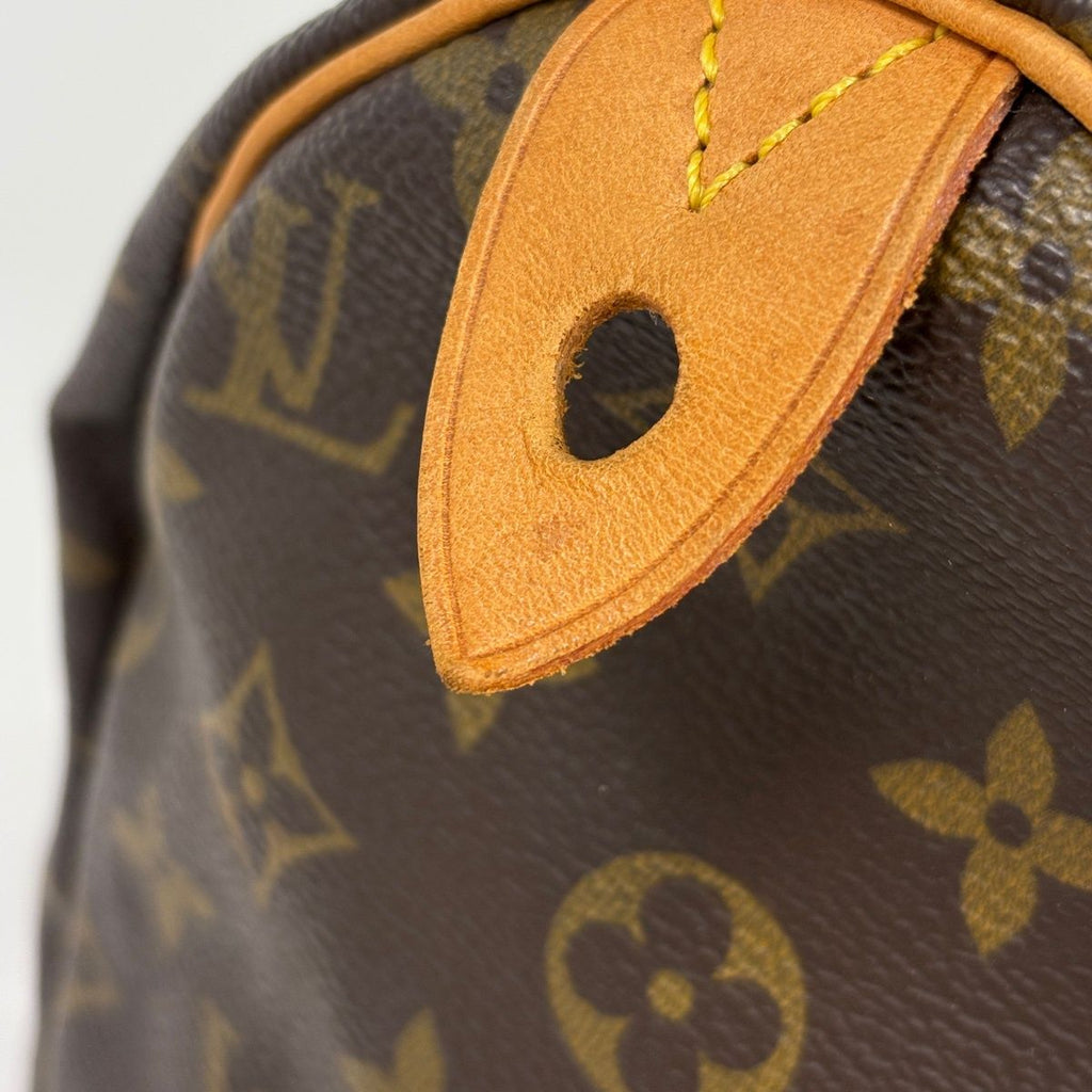 Louis Vuitton Speedy 30 Boston Bag Monogram Brown — view 4