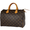 Louis Vuitton Speedy 30 Boston Bag Monogram Brown