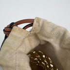 Loewe keto Shoulder Bag Anagram Yellow Brown — view 8