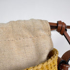 Loewe keto Shoulder Bag Anagram Yellow Brown — view 7