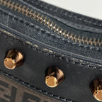 Fendi ofpattern Che Shoulder Bag Canvas Brown — view 5