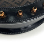 Fendi ofpattern Che Shoulder Bag Canvas Brown — view 3