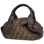 Fendi bag Handbag Canvas Brown
