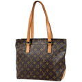 Louis Vuitton Cabas Piano Shoulder Bag Tote Monogram Brown