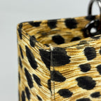 Dior o-le pattern 2-Way Handbag Canvas Brown — view 4