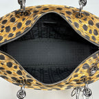 Dior o-le pattern 2-Way Handbag Canvas Brown — view 7