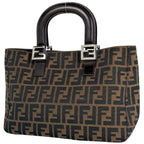 Fendi Tote Canvas Brown