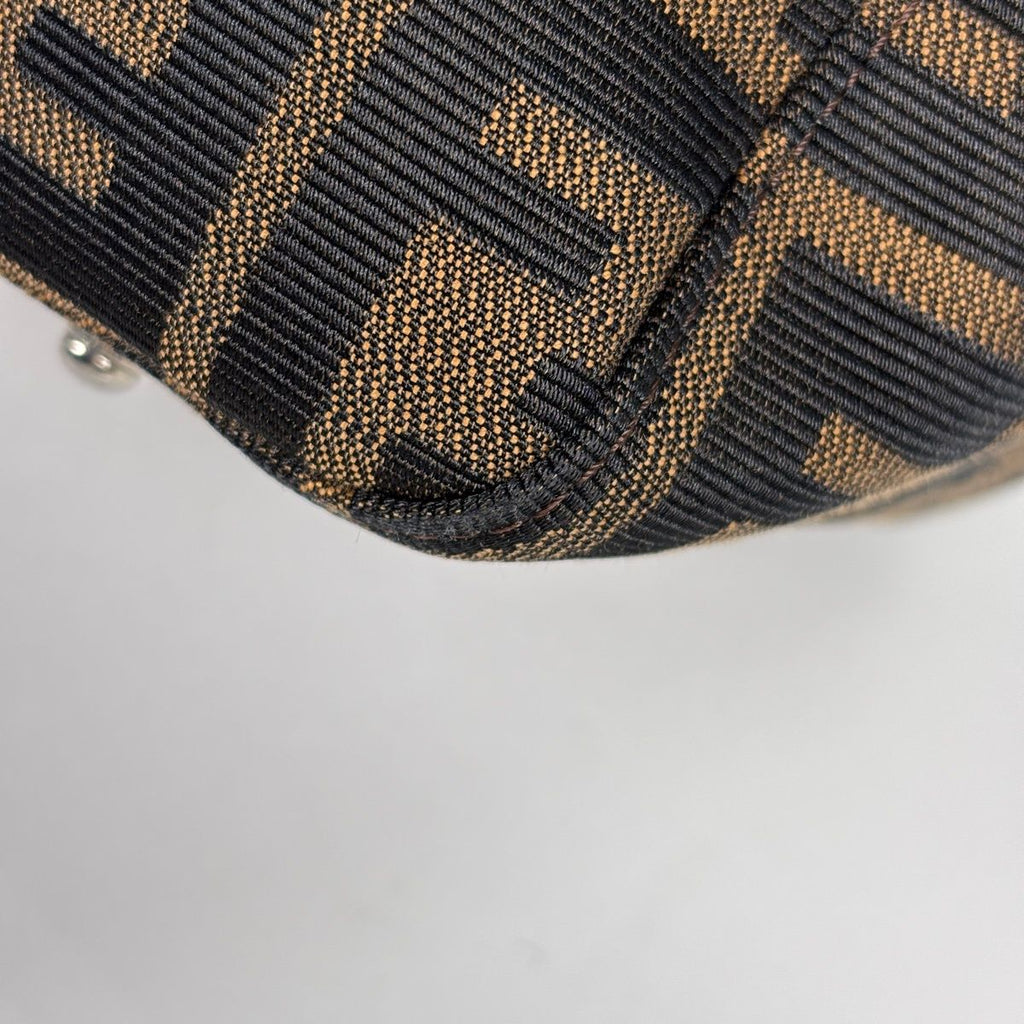 Fendi Tote Canvas Brown — view 3