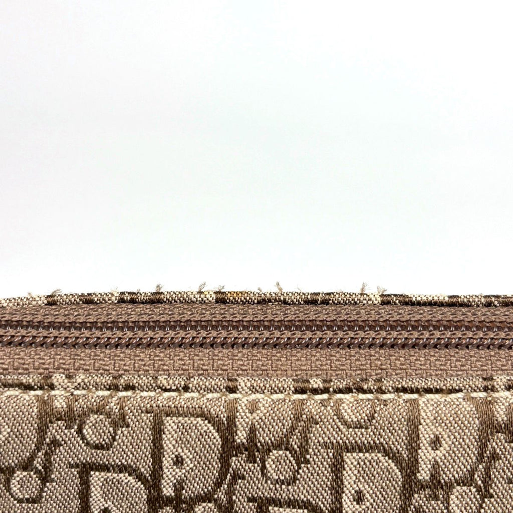 Dior o-le Tobta Pattern Shoulder Bag Canvas Brown — view 5