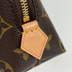 Louis Vuitton Pochette Makeup Pouch Monogram Brown — view 4
