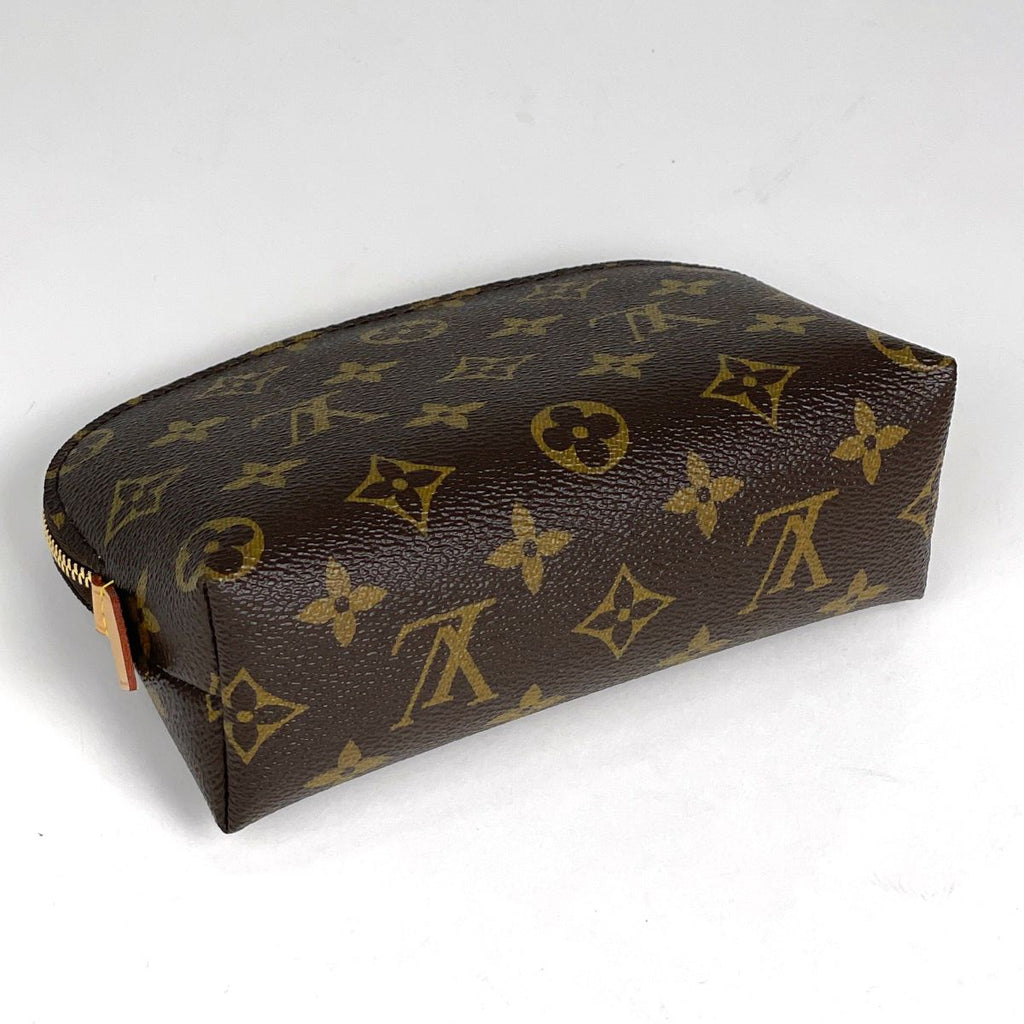 Louis Vuitton Pochette Makeup Pouch Monogram Brown — view 2