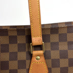 Louis Vuitton Shoulder Bag 100 Tote Damier Brown — view 7