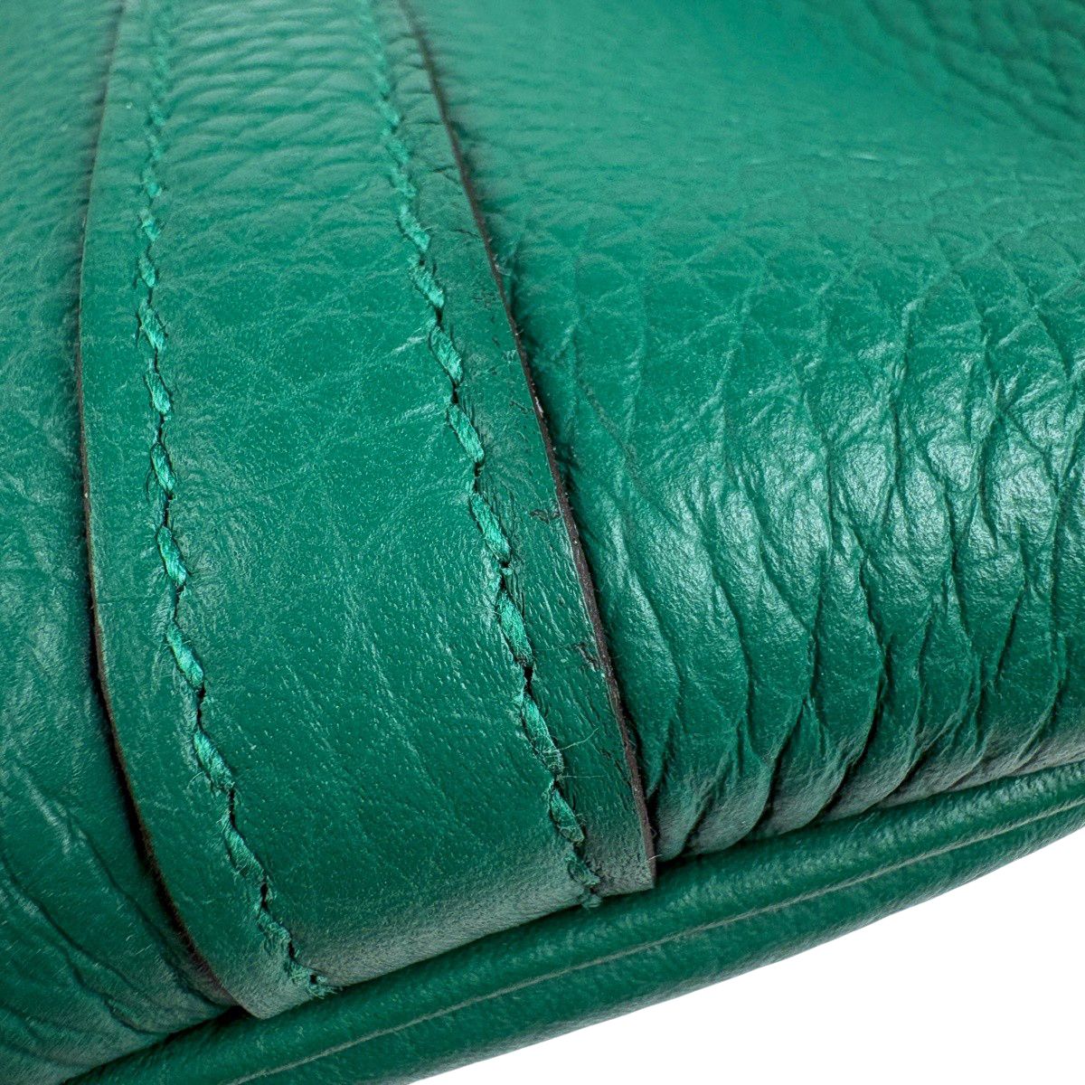 Hermes Picotin Lock PM Handbag Taurillon Clemence Vert — view 7