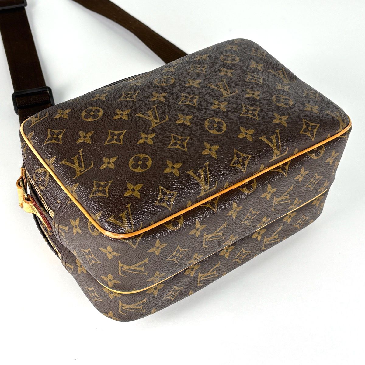 Louis Vuitton PM Crossbody Shoulder Bag Monogram Brown — view 2